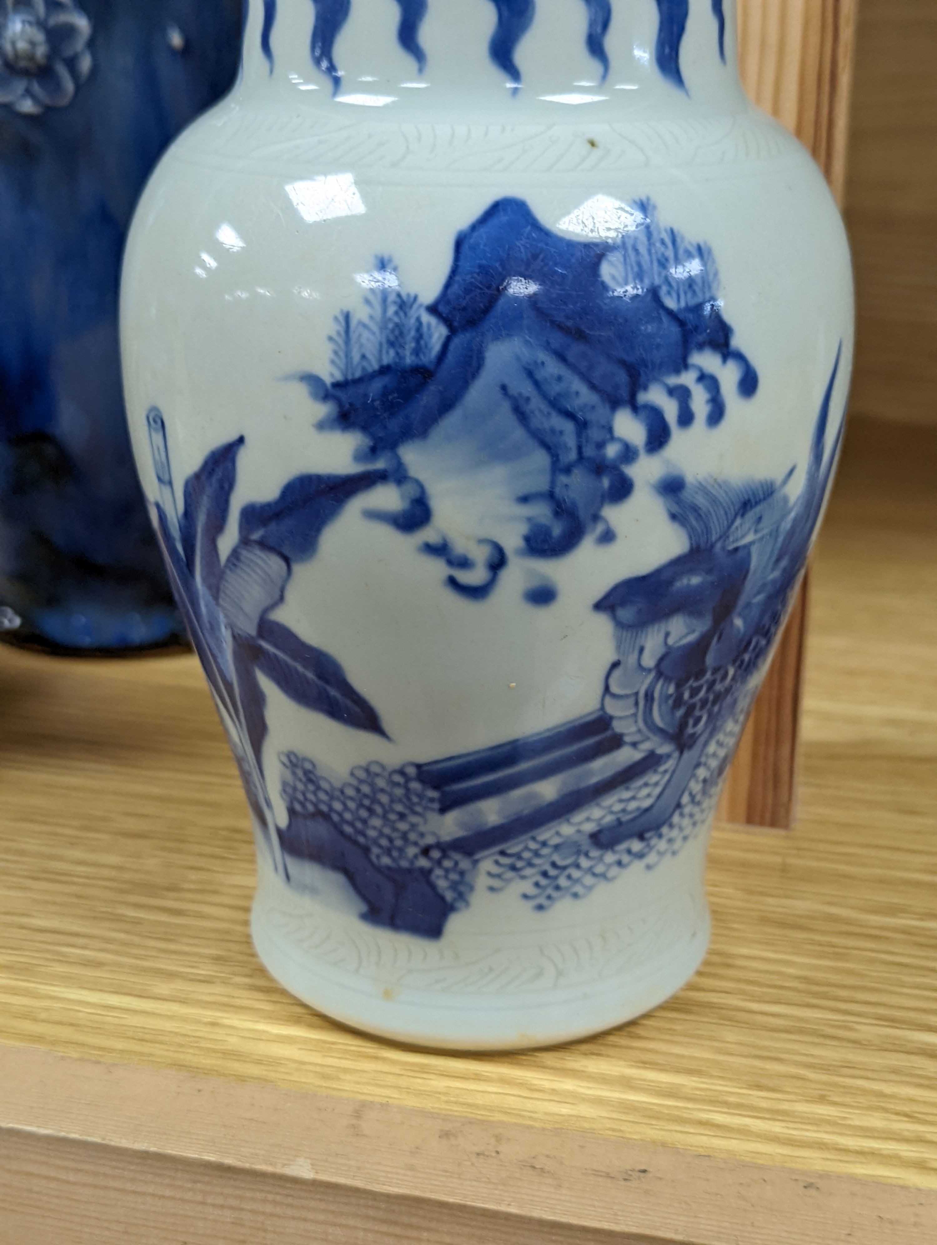 A group of Japanese porcelain tea wares and a rice bowl and cover